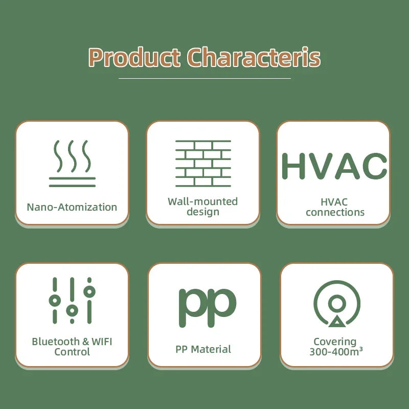 13.5 Oz. Smart Scent Air Machine, Waterless Oil Diffuser Bluetooth, 2 Colors.....