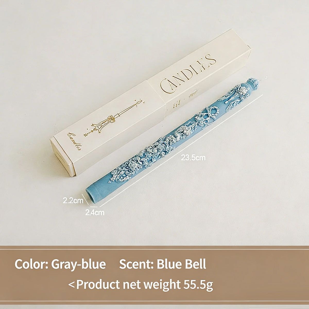 10 In Long Candles for Scented Wedding Candles