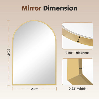 30"x38" Arched Bathroom Mirror....