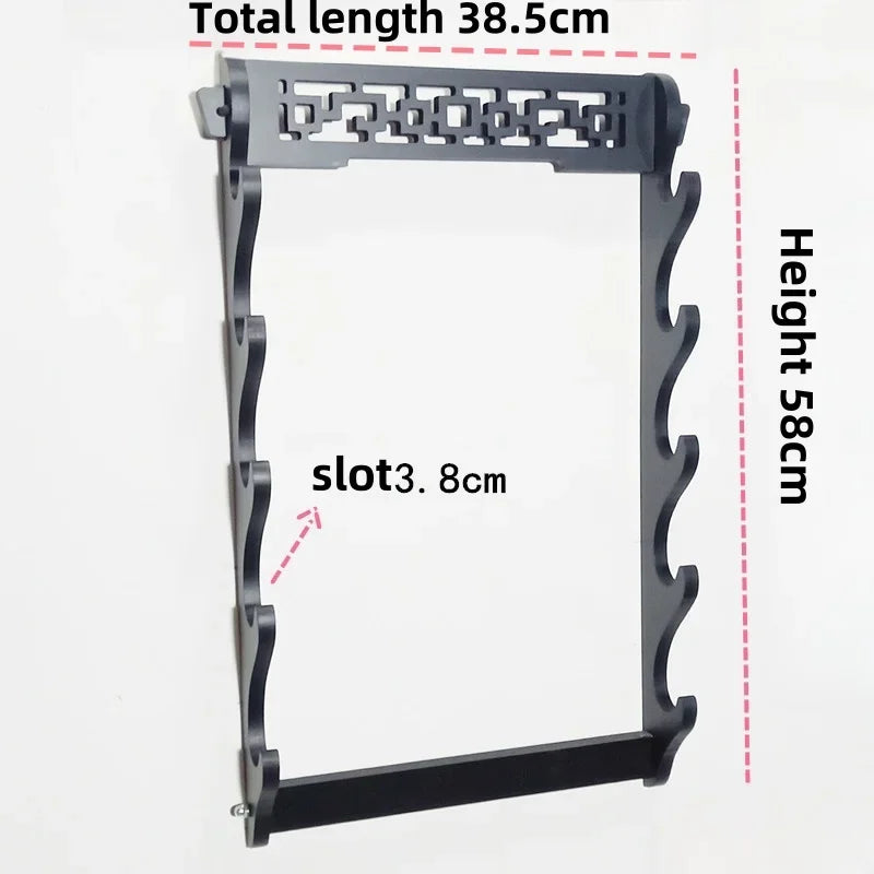 4/5/6-Layer Wooden Katana Sword Shelf Holder....