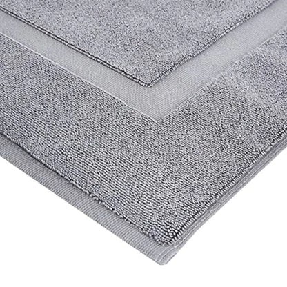 Standard Bathroom Bath Rug Mat, Machine Washable, 100% Cotton, 31" x 20"