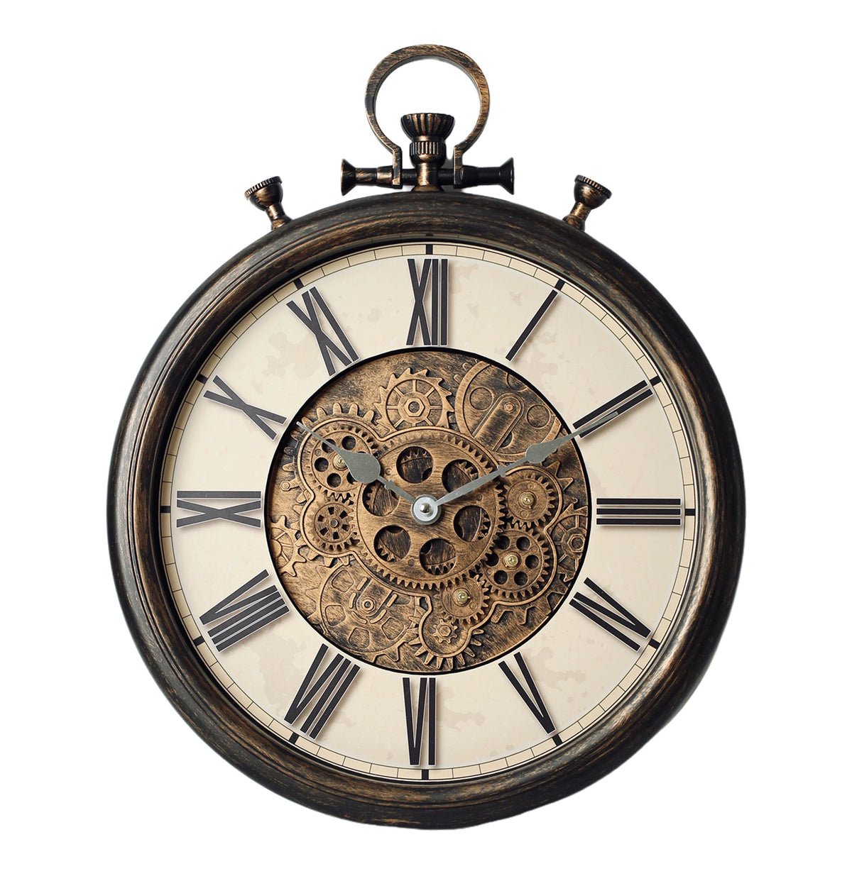 15/18 Inch Vintage Gear Wall Clock, 6 Styles 2 Sizes, AA Battery Needed....