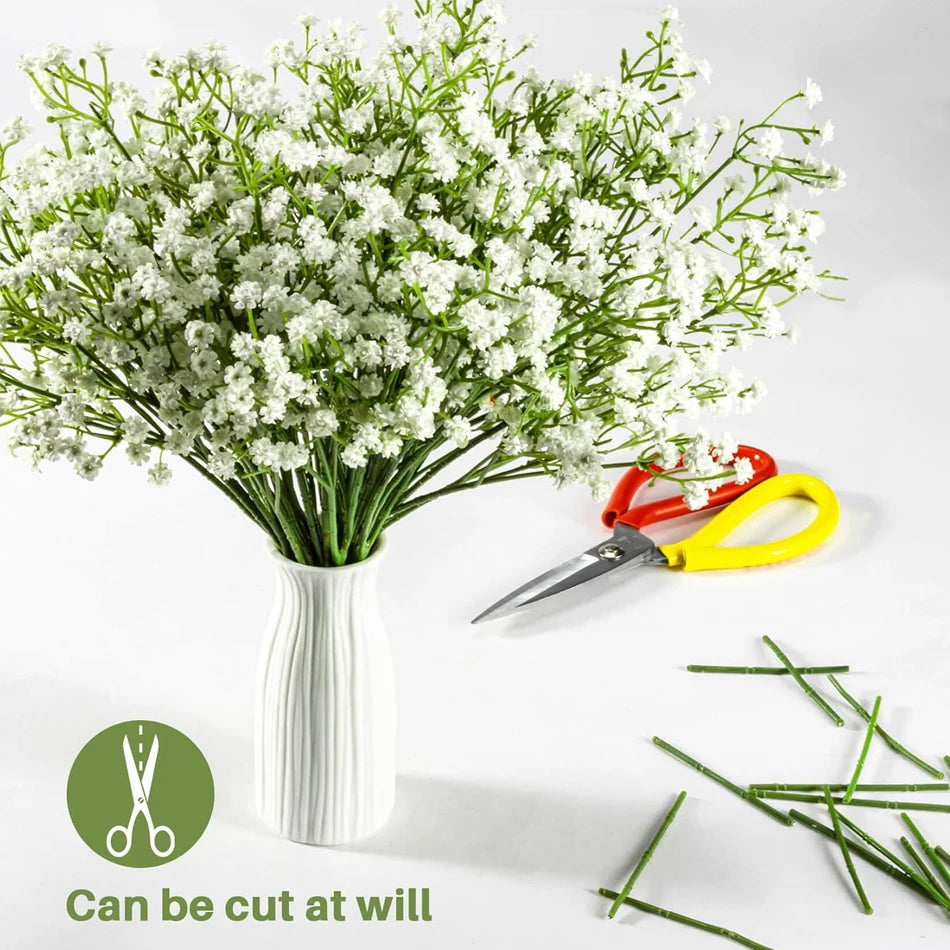 48PCS Baby's-breath Artificial Flowers, Bulk...