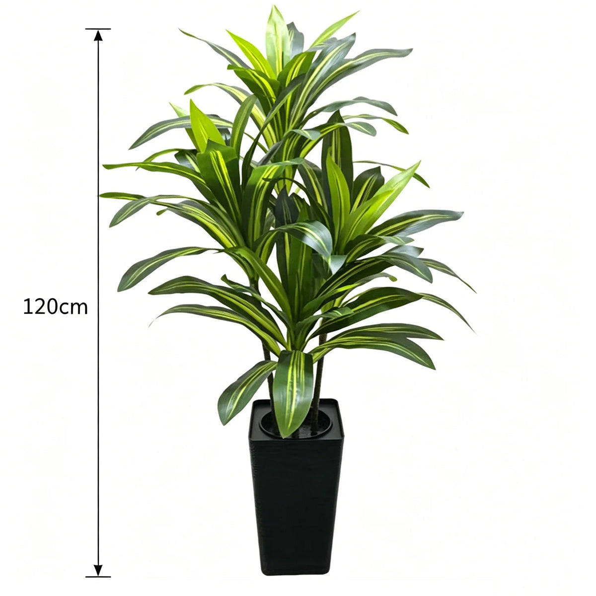 4/5/6 FT Artificial Plants Dracaena Tree, with Tall Planter....