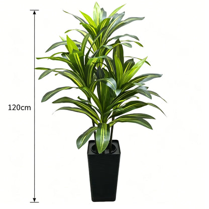 4/5/6 FT Artificial Plants Dracaena Tree, with Tall Planter....