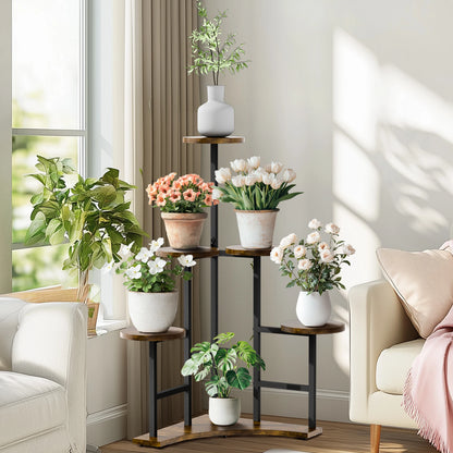 5 Tiered Tall Corner Plant Stand.....