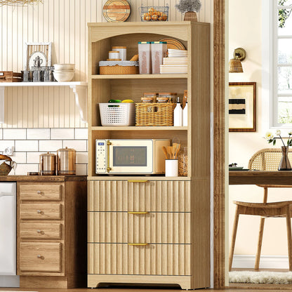 Tall Bookshelf, Bookshelves  with Drawers