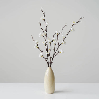 Artificial Plum Blossom 21.7''  Long Stem Flowers