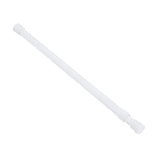 Tension Curtain Rod Adjustable White No Drilling Expandable, 9 Sizes....