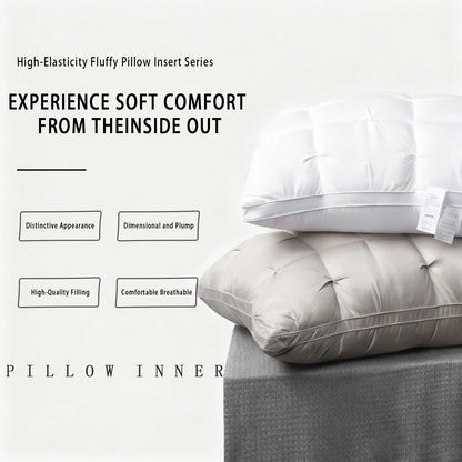 Luxury Hotel-Quality Pillow . Ergonomic Design For Great Support,