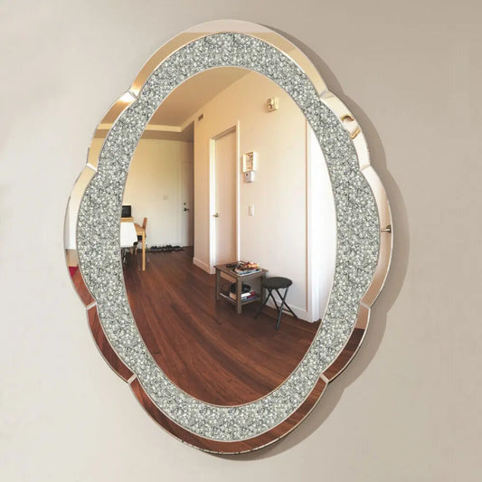 Wall Mirror Crystal Crushed Diamonds 24x31,5 Inches Wall Art.......
