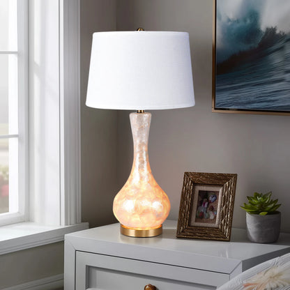 28/25 inch  Luxury Table Lamp Opal Glass