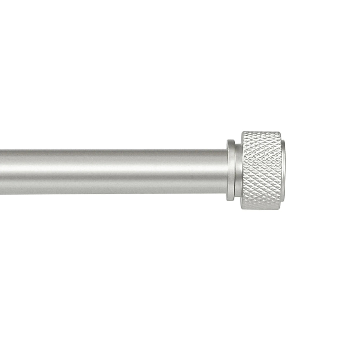 5/8" Diameter Adjustable Single Drapery Curtain Rod Set , 28"-48"/48"-84"/84"-120", 3 Colors......