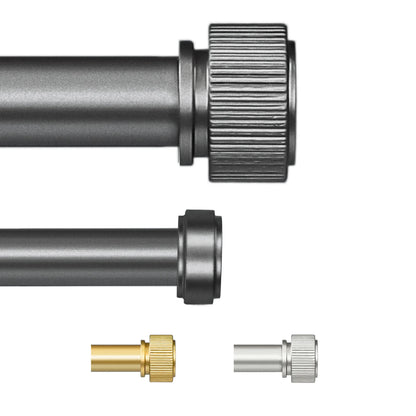 1 Set Of Double Heavy-Duty 5/8 Dia. Curtain Rod, Telescoping, 3 Sizes, 3 Colors.....