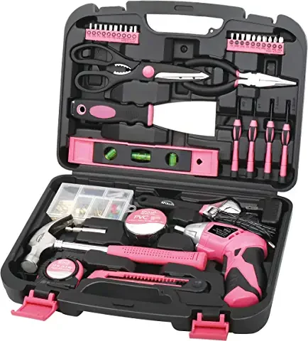 home improvement pink toolbox